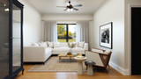 Contemporary House Plan - 52184 - Living Room