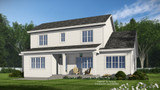 Farmhouse House Plan - Maywood 46001 - Rear Exterior