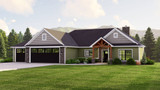 Country House Plan - 14062 - Front Exterior