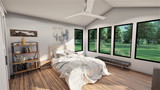 Farmhouse House Plan - Evora 75789 - Master Bedroom