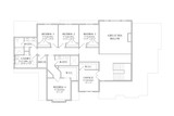 Tudor House Plan - Findley 28705 - 2nd Floor Plan