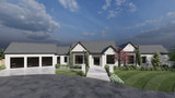 Modern House Plan - Garland 84738 - Front Exterior