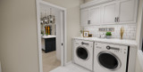 Farmhouse House Plan - Ridgewood 50853 - Utility Room