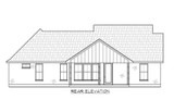 Secondary Image - Farmhouse House Plan - Bay View 36782 - Rear Exterior
