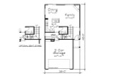 Farmhouse House Plan - Spencer 42221 - 1st Floor Plan