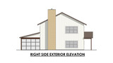 Country House Plan - Aster 53086 - Right Exterior