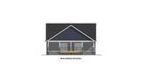Country House Plan - Azalea Complex 34626 - Rear Exterior