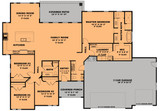 Contemporary House Plan - The Bridgeland 11625 - 1st Floor Plan