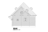 Traditional House Plan - Floral Park 21093 - Rear Exterior