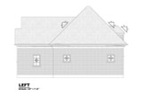 Traditional House Plan - Floral Park 21093 - Left Exterior