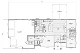 Ranch House Plan - Meadowlark 30692 - 1st Floor Plan
