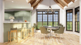 Craftsman House Plan - Annabel Cove 70005 - Dining Room