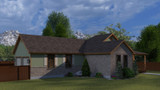 Country House Plan - Olsen Home 96762 - Left Exterior