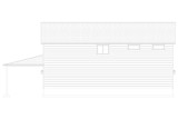 Traditional House Plan - Crockett Barndo 49232 - Rear Exterior