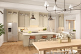 Secondary Image - Farmhouse House Plan - Pecan Grove 17409 - Kitchen
