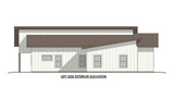 Contemporary House Plan - Freesia 42247 - Left Exterior