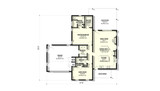 Contemporary House Plan - Freesia 42247 - 1st Floor Plan