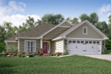 Ranch House Plan - Oaks IV 71828 - Front Exterior