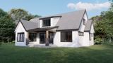 Traditional House Plan - Knighton 82705 - Rear Exterior