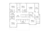 Secondary Image - Farmhouse House Plan - Lenox 15782 - 2nd Floor Plan