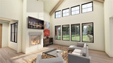 Farmhouse House Plan - Lincoln 67655 - Great Room
