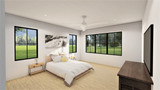 Farmhouse House Plan - Loveland 60329 - Master Bedroom