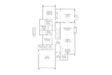 Contemporary House Plan - Mendoza 66202 - 1st Floor Plan