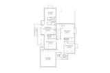 Contemporary House Plan - Mendoza 66202 - Basement Floor Plan