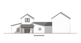 Farmhouse House Plan - Southern Pine 31476 - Rear Exterior