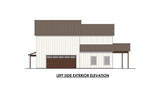 Farmhouse House Plan - Southern Pine 31476 - Left Exterior