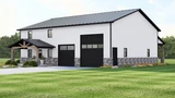 Modern House Plan - 35134 - Right Exterior