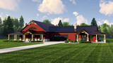 Craftsman House Plan - 25267 - Front Exterior