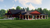 Craftsman House Plan - 25267 - Right Exterior