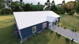 Farmhouse House Plan - The Quentin 97143 - Exterior