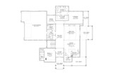 Mountain Rustic House Plan - Milan 81732 - 1st Floor Plan