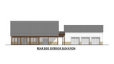 Farmhouse House Plan - Hollyhock 90858 - Rear Exterior