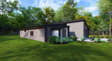 Contemporary House Plan - Lake Haven 34653 - Left Exterior