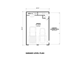 Farmhouse House Plan - Lane 34962 - 1st Floor Plan