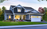Craftsman House Plan - Spencer 38124 - Front Exterior