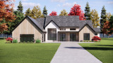Mountain Rustic House Plan - 39840 - Front Exterior
