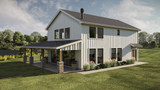 Farmhouse House Plan - Patton 52837 - Front Exterior