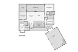 Mediterranean House Plan - Franklin Square 44877 - 1st Floor Plan