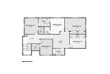 Secondary Image - Mediterranean House Plan - Franklin Square 44877 - 2nd Floor Plan