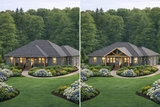 Craftsman House Plan - Island Park 33350 - Exterior
