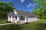 Cottage House Plan - Baybeach 43147 - Right Exterior