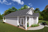 Cottage House Plan - Baybeach 43147 - Right Exterior