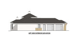 Ranch House Plan - Pansy 54714 - Left Exterior