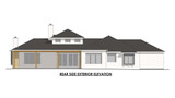 Secondary Image - Ranch House Plan - Pansy 54714 - Rear Exterior