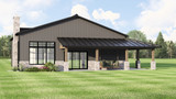 Country House Plan - 82104 - Left Exterior