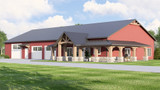 Farmhouse House Plan - 90643 - Front Exterior